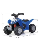 Elektromos négykerekű Milly Mally Honda ATV kék