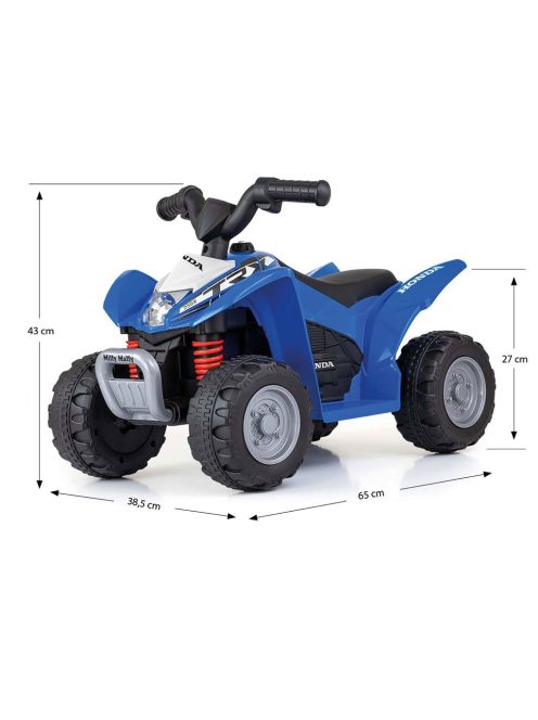 Elektromos négykerekű Milly Mally Honda ATV kék