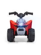 Elektromos négykerekű Milly Mally Honda ATV piros