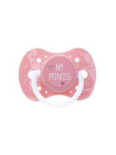 Nyugtató hatású szilikon cumi 0m+ Akuku My Princess