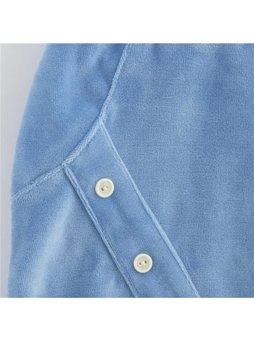 Baba plüss melegítő New Baby Suede clothes kék