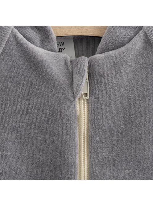Baba plüsz pulóver New Baby Suede clothes szürke