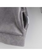 Baba plüsz pulóver New Baby Suede clothes szürke