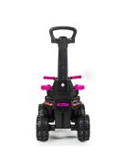 Bébitaxi tolókarral Baby Mix Mega piros