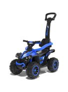Bébitaxi tolókarral Baby Mix Mega kék