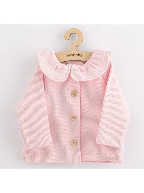 Baba kabátka gombokkal  New Baby Luxury clothing Laura rózsaszín