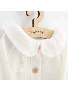 Baba kabátka gombokkal  New Baby Luxury clothing Laura fehér