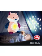 Plüss szundibarát róka projektorral Milly Mally