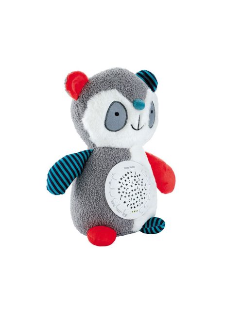 Plüss szundibarát panda projektorral Milly Mally