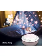 Plüss szundibarát panda projektorral Milly Mally