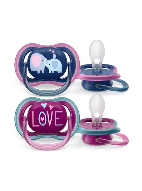 Baba cumi Ultra air  Avent + 18 hónap - 2 darab lány elefánt