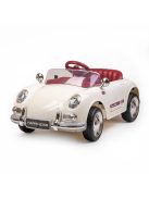 Elektromos autó Baby Mix Retro Pearl fehér