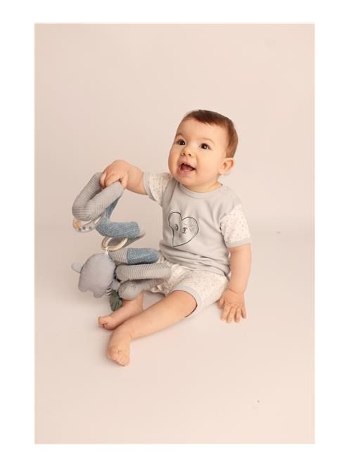 Baba pamut nyári kezeslábas New Baby Szivecske