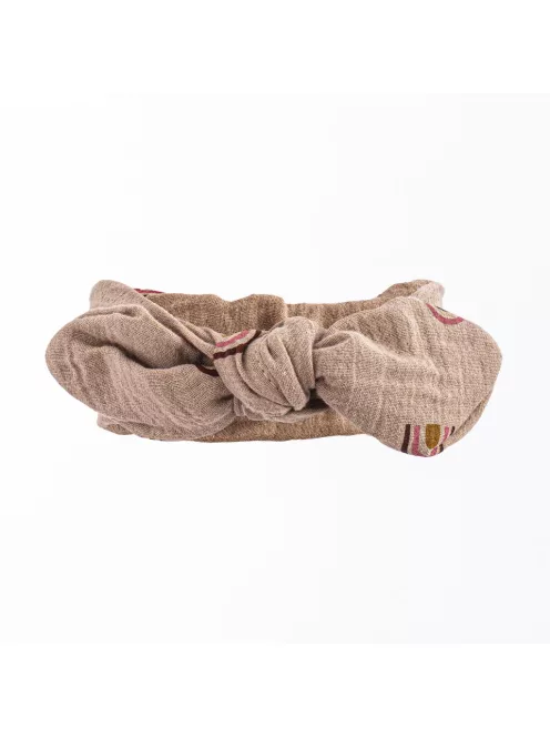 Baba muszlin fejpánt New Baby Rainbow