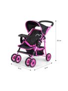 Játék sport babakocsi babáknak Milly Mally Kate Prestige Black