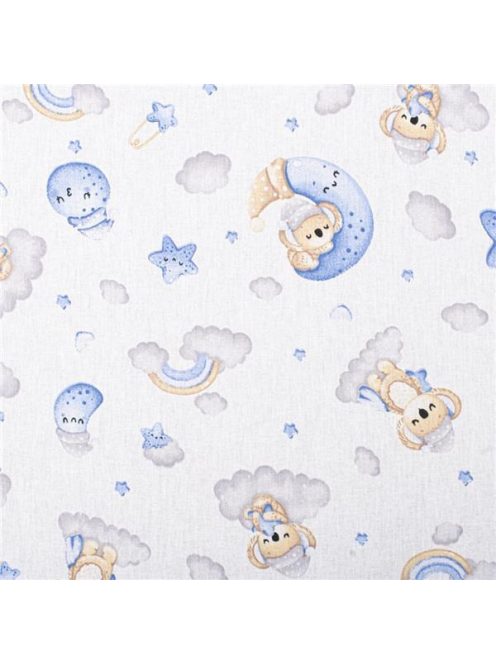 Gyerek összerakható matrac New Baby STANDARD 120x60x5 cm koala kék