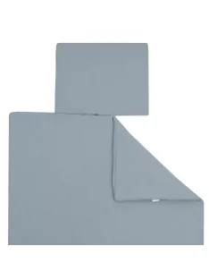 Muszlin ágynemű szett töltettel New Baby 80x70 cm kék