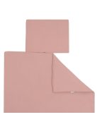 Muszlin ágynemű szett töltettel New Baby 80x70 cm rózsaszín