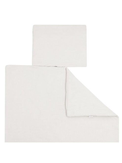 Muszlin ágynemű szett töltettel New Baby 80x70 cm ecru