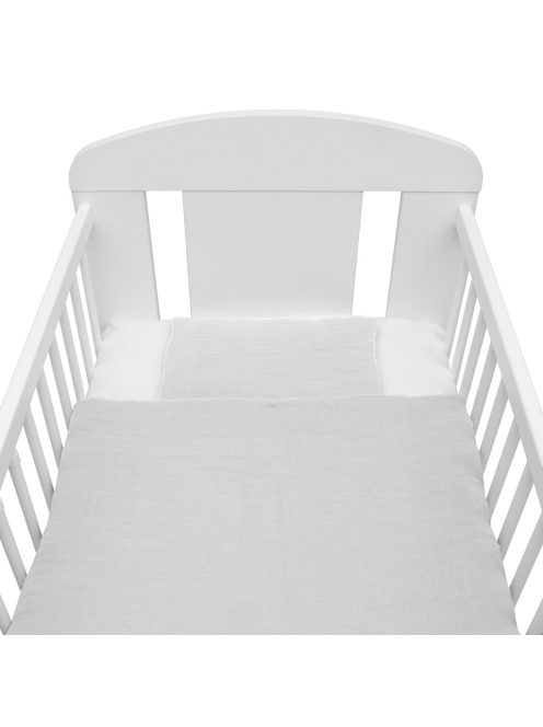 Muszlin ágynemű szett töltettel New Baby 80x70 cm ecru