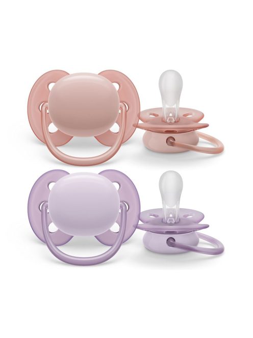 Baba cumi Ultrasoft Premium Avent 0 - 6 hónap 2 darab lány