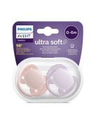 Baba cumi Ultrasoft Premium Avent 0 - 6 hónap 2 darab lány