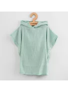 Gyermek muszlin poncsó New Baby Feeling mint 35 cm