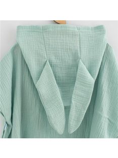 Gyermek muszlin poncsó New Baby Feeling mint 35 cm