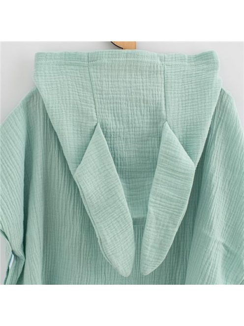 Gyermek muszlin poncsó New Baby Feeling mint 35 cm