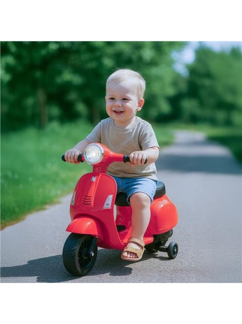 Gyermek elektromos motor Baby Mix Vespa piros
