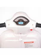 Gyermek elektromos motor Baby Mix Vespa fehér