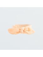Baba muszlin fejpánt New Baby Leny Peach