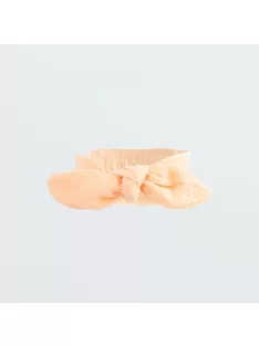 Baba muszlin fejpánt New Baby Leny Peach