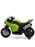 Gyermek elektromos motorkerékpár Baby Mix Supersport zöld