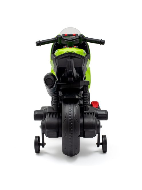 Gyermek elektromos motorkerékpár Baby Mix Supersport zöld