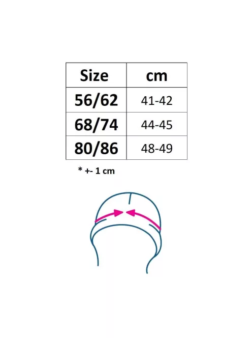 Nyári muszlin baba sapka napellenzővel New Baby fehér