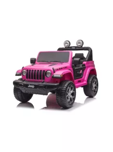   Gyermek elektromos autó Baby Mix Jeep Wrangler Rubicon rózsaszín
