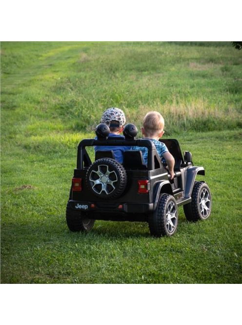 Gyermek elektromos autó Baby Mix Jeep Wrangler Rubicon fekete