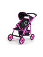 Játék sport babakocsi babáknak Milly Mally Natalie Prestige Black