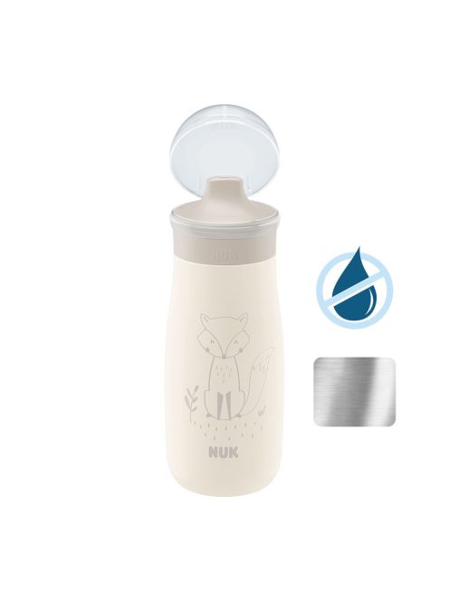 Gyermek itatópohár NUK Mini-Me Sip 300 ml biege