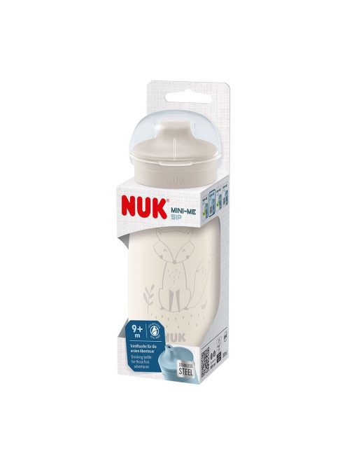 Gyermek itatópohár NUK Mini-Me Sip 300 ml biege