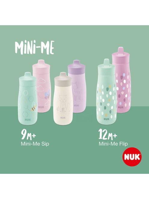 Gyermek itatópohár NUK Mini-Me Sip 300 ml biege