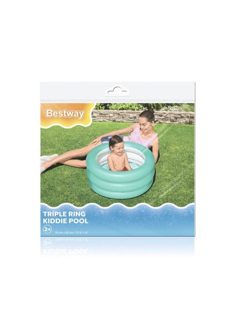 Gyermek felfújhatós medence Bestway Mini 70x30 cm menta