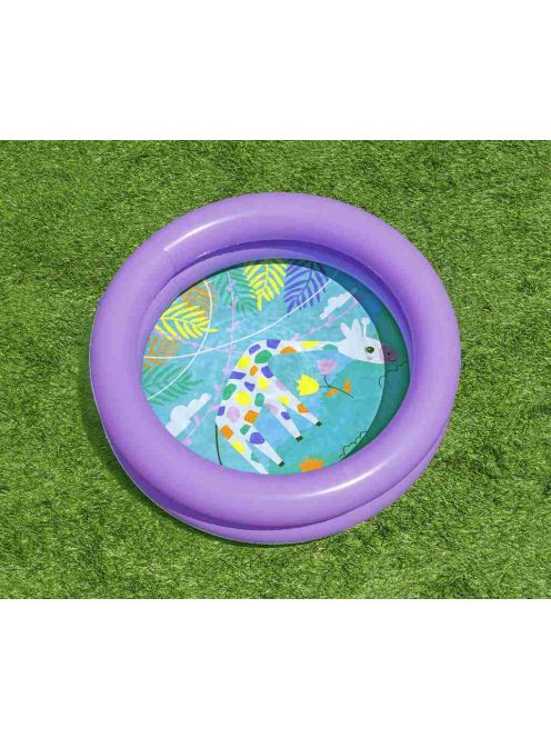 Gyermek felfújhatós medence Bestway Mikro 61x15 cm lila