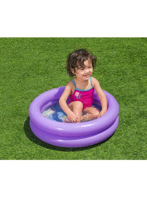 Gyermek felfújhatós medence Bestway Mikro 61x15 cm lila