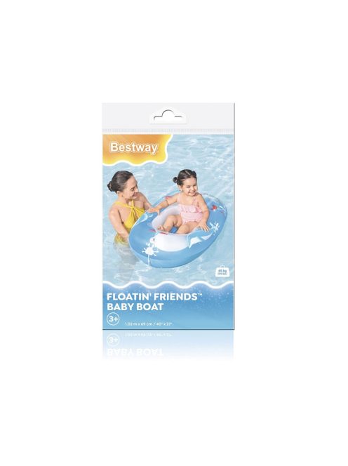 Gyermek felfújható csónak Bestway 102x69 cm kék