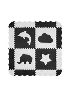 Habszivacs puzzle szőnyeg Milly Mally Jolly 2x2 Grey