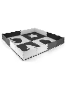 Habszivacs puzzle szőnyeg Milly Mally Jolly 2x2 Grey