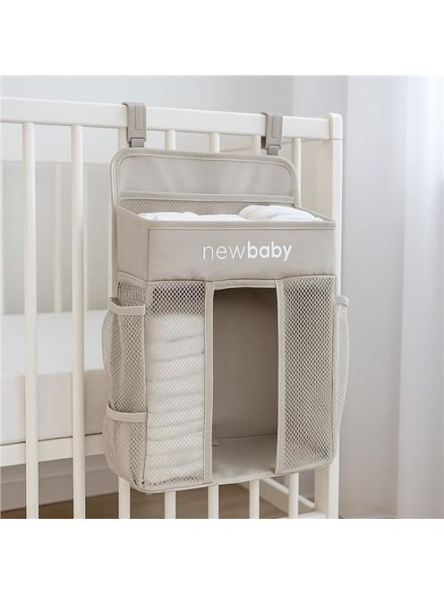 Kiságy szervező TinyTidy New Baby szürke
