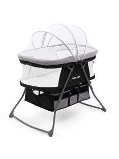 Összecsukható bölcsőágy DreamyNest Baby Mix fekete